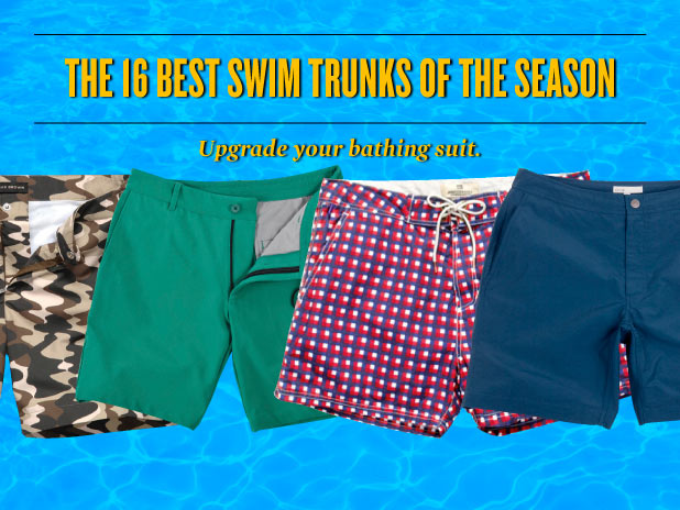 Upgrade your bathing suit. By <a href="http://sharpmagazine.com/author/luke-hall/">Luke Hall</a><div id='nrelate_flyout_placeholder'><p>Say goodbye to your oversized board shorts—and let your thighs get some much needed sun.</p>
</div> <div class='yarpp-related'>
<h3>Related posts:</h3><ol>
<li><a href='http://sharpmagazine.com/style/the-best-swim-trunks/' rel='bookmark' title='The Best Swim Trunks'>The Best Swim Trunks</a></li>
<li><a href='http://sharpmagazine.com/style/summer-swimwear-and-how-to-do-it-right/' rel='bookmark' title='Summer swimwear and how to do it right'>Summer swimwear and how to do it right</a></li>
<li><a href='http://sharpmagazine.com/magazine/suiting-up/' rel='bookmark' title='Suiting up'>Suiting up</a></li>
<li><a href='http://sharpmagazine.com/style/the-best-swimwear-of-the-season/' rel='bookmark' title='The Best Swimwear of the Season'>The Best Swimwear of the Season</a></li>
</ol>
</div>
The 16 Best Swim Trunks of the Season