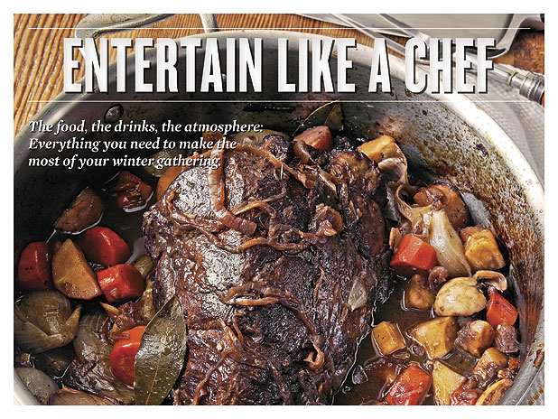 The food, the drinks, the atmosphere: Everything you need to make the most of your winter gathering. By <a href="http://sharpmagazine.com/author/emily-hamid/">Emily Hamid</a><div id='nrelate_flyout_placeholder'><p><a name="_GoBack"></a>There was a time when eating together was a matter of survival. It’s cold outside, after all, and the more bodies you get around the fire, the better your chances of not freezing to death or being eaten by a cave bear. That’s obviously not the case anymore—at least the bear part. But there is still something edifying about gathering with friends and family, huddling together to ward off the dark of winter. Entertaining doesn’t keep you alive, but it helps liven our days and nights. What follows is everything you need to make the most of your winter gathering: the food, the drinks, the atmosphere. You just need to supply the people.</p>
</div> <div class='yarpp-related'>
<h3>Related posts:</h3><ol>
<li><a href='http://sharpmagazine.com/gallery-series/entertain-like-a-chef-drinks/' rel='bookmark' title='Entertain Like A Chef: Drinks'>Entertain Like A Chef: Drinks</a></li>
<li><a href='http://sharpmagazine.com/gallery-series/entertain-like-a-chef-food/' rel='bookmark' title='Entertain Like a Chef: Food'>Entertain Like a Chef: Food</a></li>
<li><a href='http://sharpmagazine.com/fooddrink/entertain-like-a-chef/' rel='bookmark' title='Entertain Like a Chef'>Entertain Like a Chef</a></li>
</ol>
</div>
Entertain Like a Chef