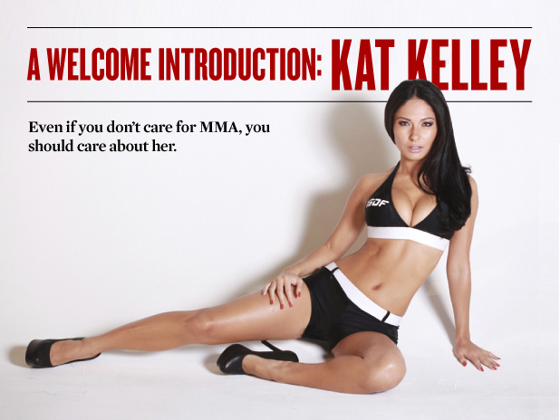 Even if you don't care for MMA, you should care about her. By <a href="http://sharpmagazine.com/author/grady-mitchell/">Grady Mitchell</a><div id='nrelate_flyout_placeholder'><div></div>
<div>Kat Kelley is the newest face of the World Series of Fighting, and when it comes to conversation she can handle herself as well as any heavyweight champion. Thankfully, she doesn’t look like one. And if her day job didn’t already make her a first-round knockout, she moonlights as a professional cigar roller. Gentlemen, enter the ring with Kat Kelley.</div>
<div></div>
</div> <div class='yarpp-related'>
<h3>Related posts:</h3><ol>
<li><a href='http://sharpmagazine.com/quick-hits/playboy-the-book-of-cigars/' rel='bookmark' title='Books: Playboy, The Book of Cigars'>Books: Playboy, The Book of Cigars</a></li>
<li><a href='http://sharpmagazine.com/women/a-welcome-introduction-mayte-garcia/' rel='bookmark' title='A Welcome Introduction: Mayte Garcia'>A Welcome Introduction: Mayte Garcia</a></li>
<li><a href='http://sharpmagazine.com/women/a-welcome-introduction-crystal-lowe/' rel='bookmark' title='A Welcome Introduction: Crystal Lowe'>A Welcome Introduction: Crystal Lowe</a></li>
</ol>
</div>
A Welcome Introduction: Kat Kelley