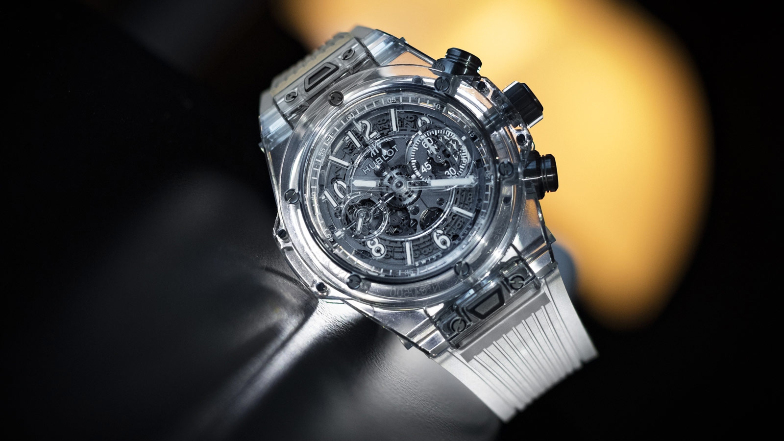 Hublot Created This Incredible Transparent Watch Using Blocks of