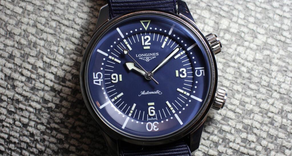 Hands On With The Mm New Longines Legend Diver Sharp Magazine