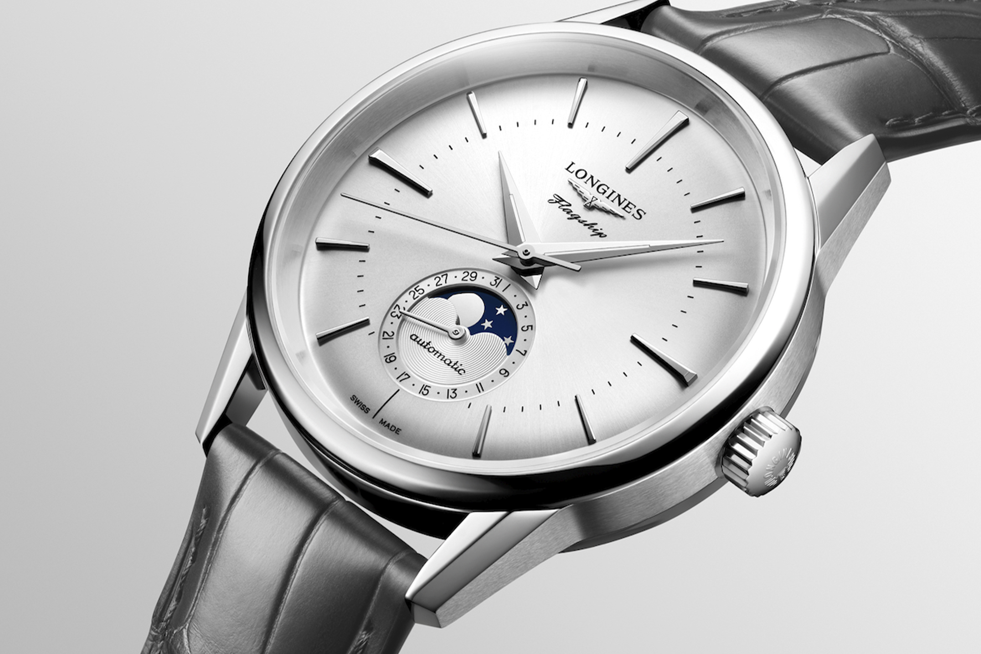 Longines Flagship Heritage Moonphase Sailing by Night Sharp