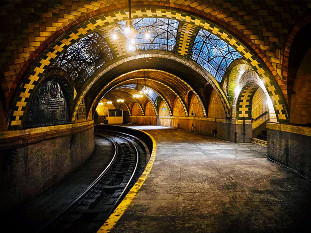 abandoned underground tunnel