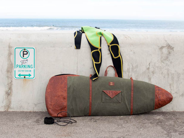 5am Quiver Carrier surfboard bag by The Make Co.