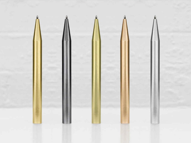 minimalux pens in precious metals
