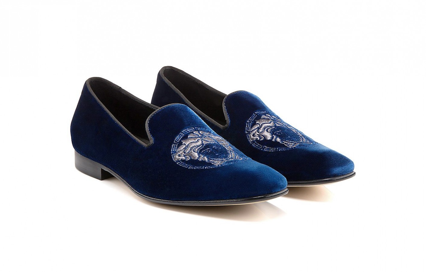 tuxedo slippers velvet