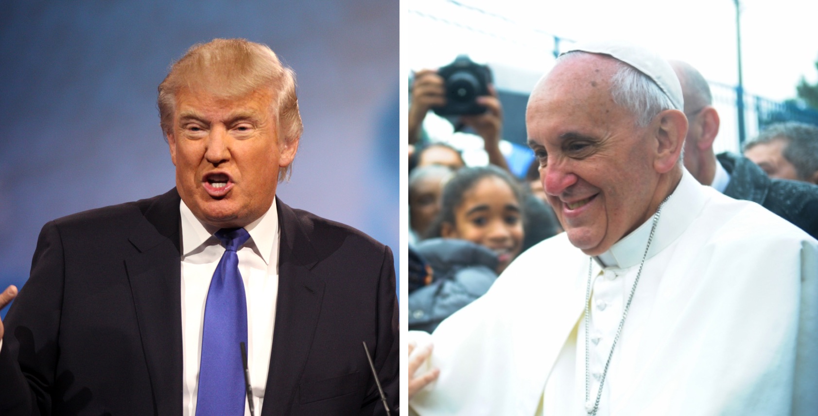 Donald Trump & Pope Francis