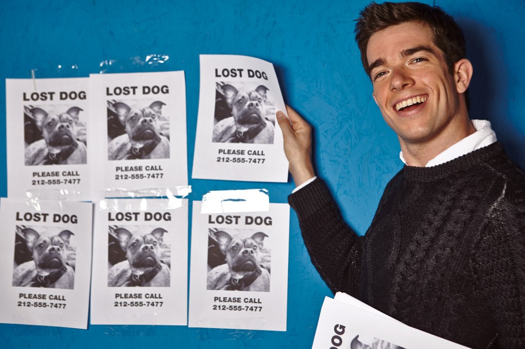 John Mulaney Rocks the Fall's Coziest Knits - Sharp Magazine