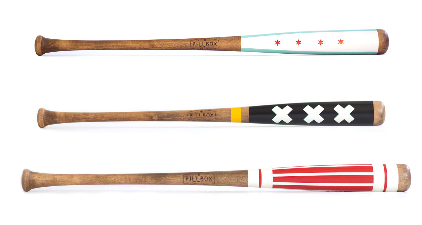 These Hand-Painted Bats Will as Good on Your Wall as They Do on the Field - Sharp Magazine