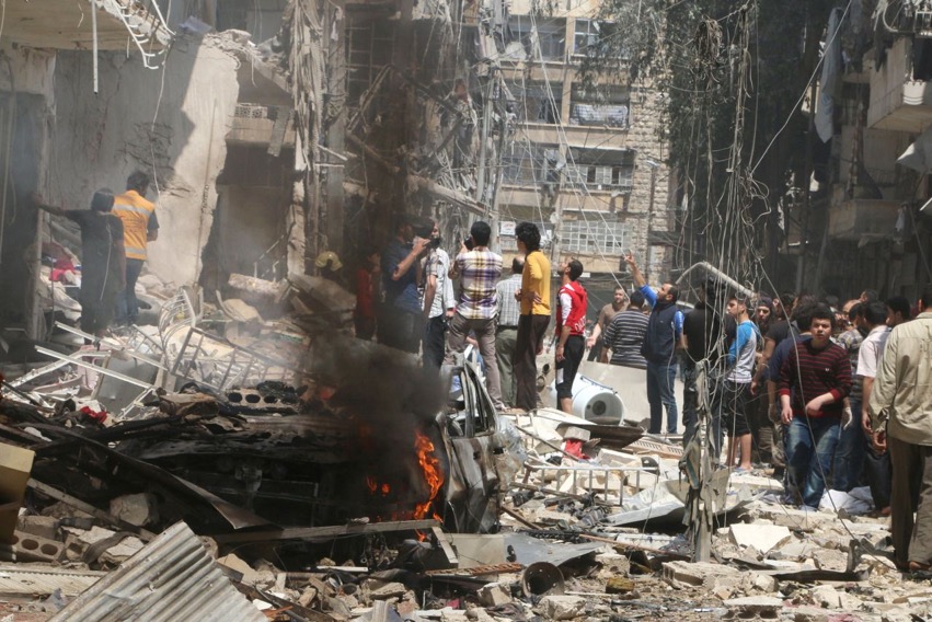 Aleppo Hospital Bombing