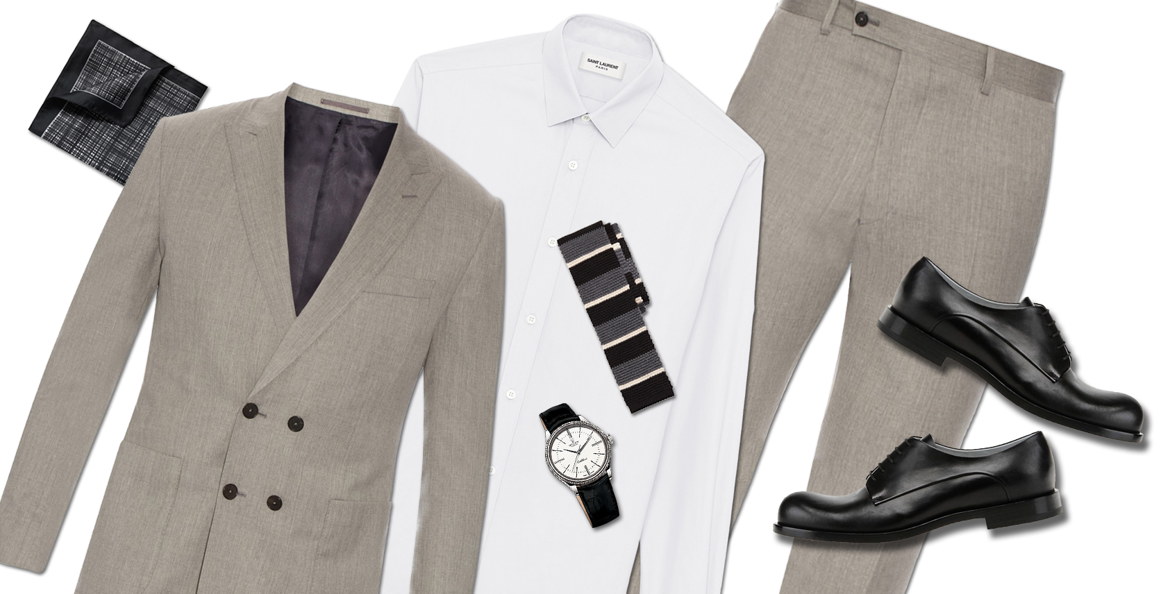 Weekend Wear Grey Suit