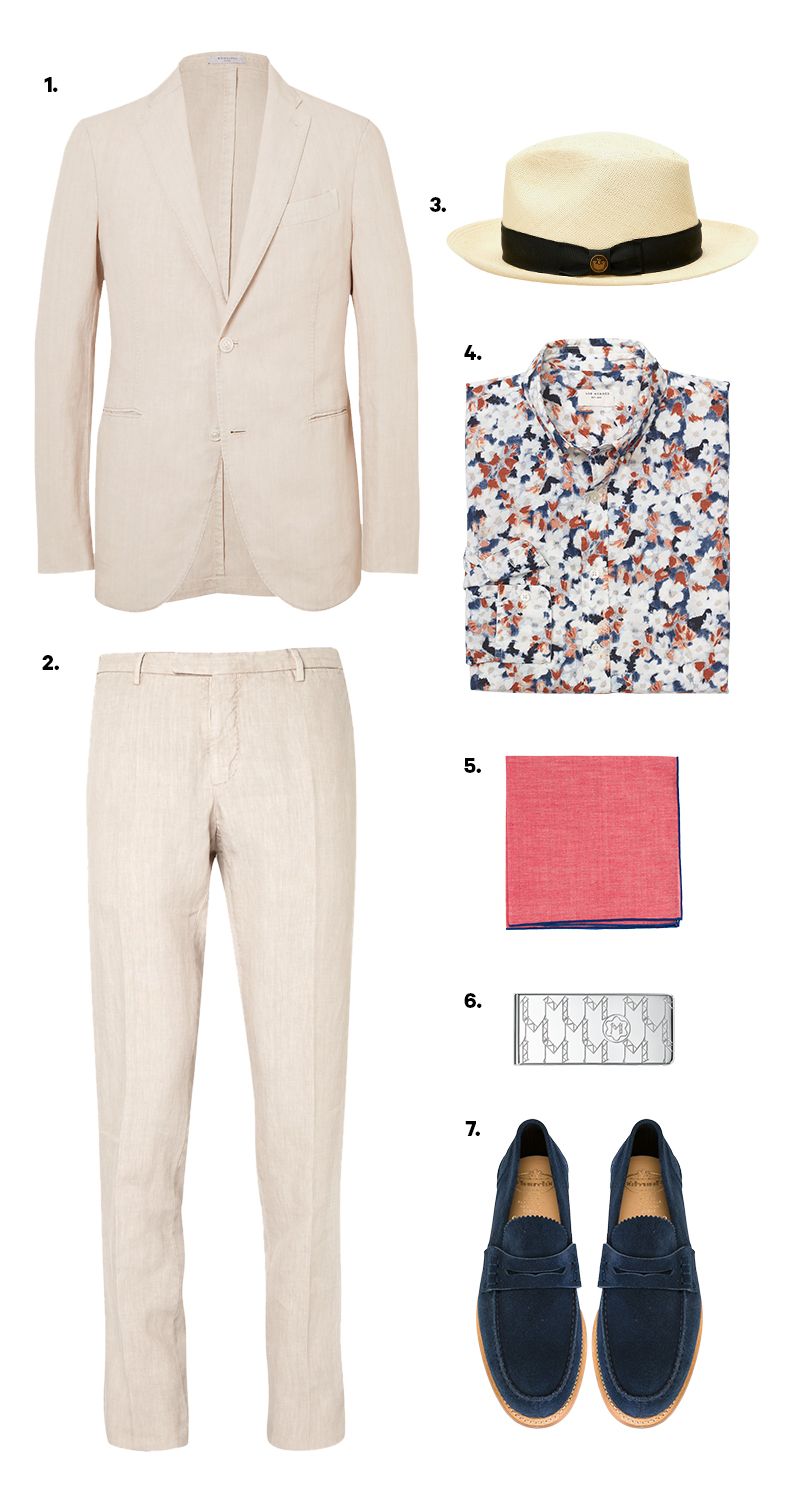 Weekend Wear: A Breezy Linen Suit That'd Make Jay Gatsby Turn and Stare ...