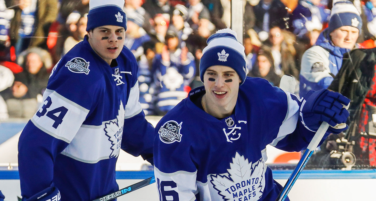 NHL - Look who joined Auston Matthews, Mitch Marner and