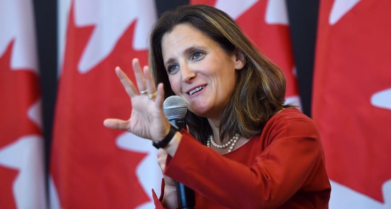 Chrystia Freeland previews Canada's NAFTA negotiation strategy