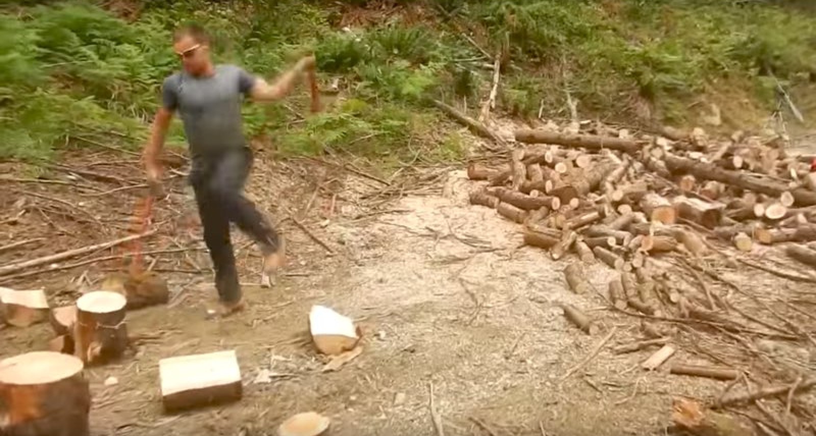 The Best/Worst Way to Chop a Bunch of Wood: Don’t Try This ...