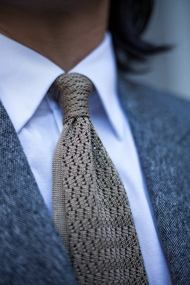 Garrison Essentials - Textured Necktie for the dapper gentleman