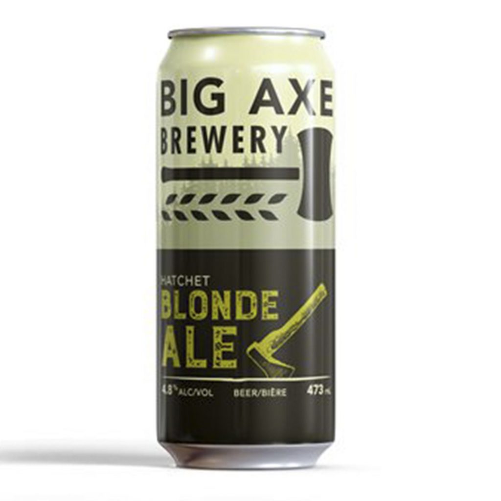 Hatchet Blonde Ale, Big Axe Brewery