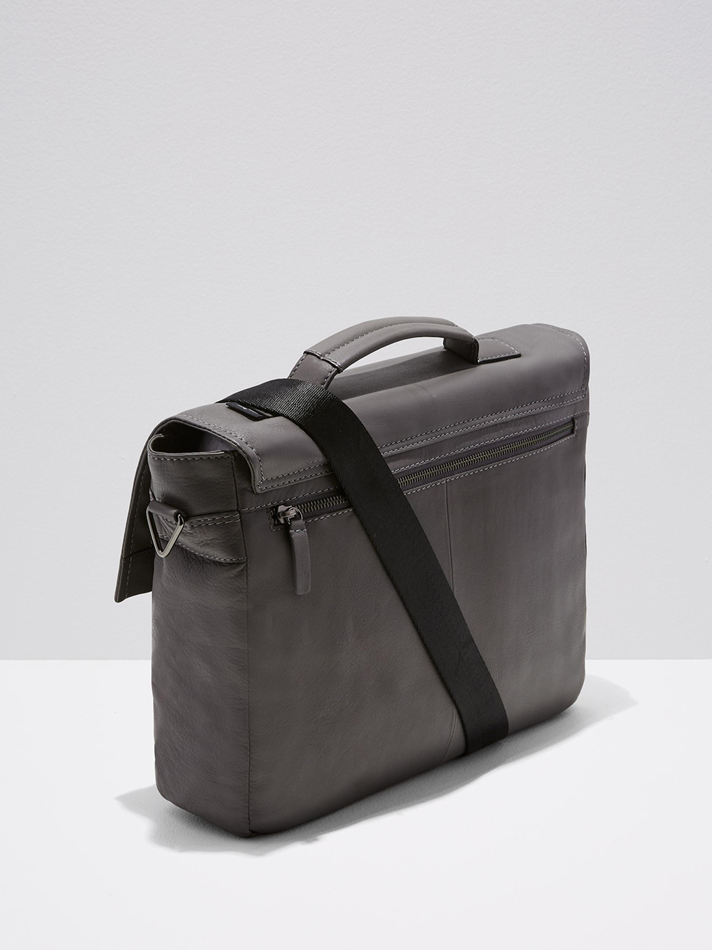 frank-and-oak-grey-Leather-Messenger-In-Grey