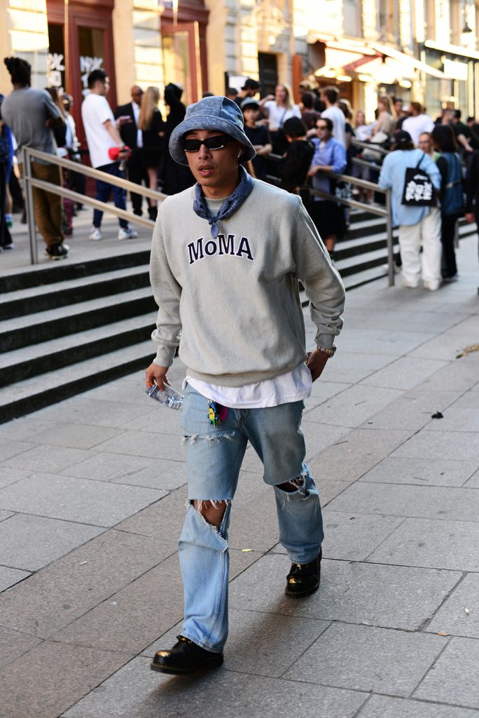 The Waviest Street Style From Paris Fashion Week Men S