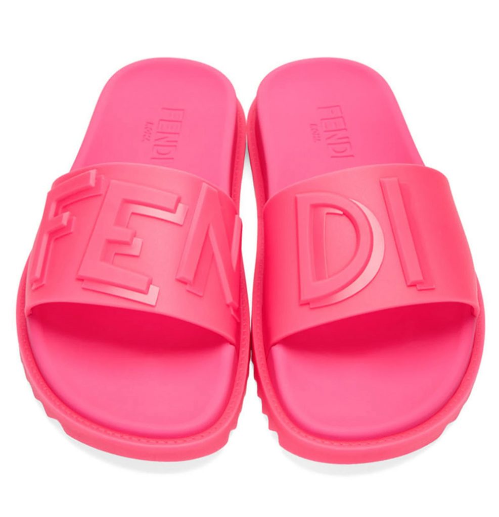bright pink slides