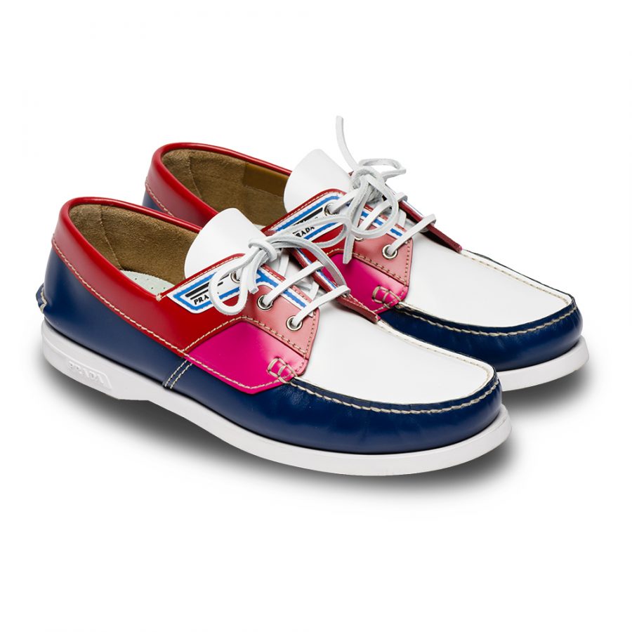 prada mens boat shoes