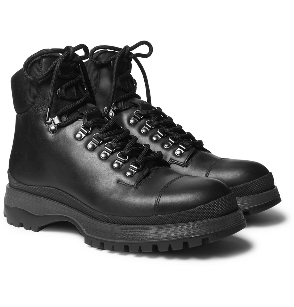 Top 49+ imagen prada leather hiking boots - Thcshoanghoatham-badinh.edu.vn