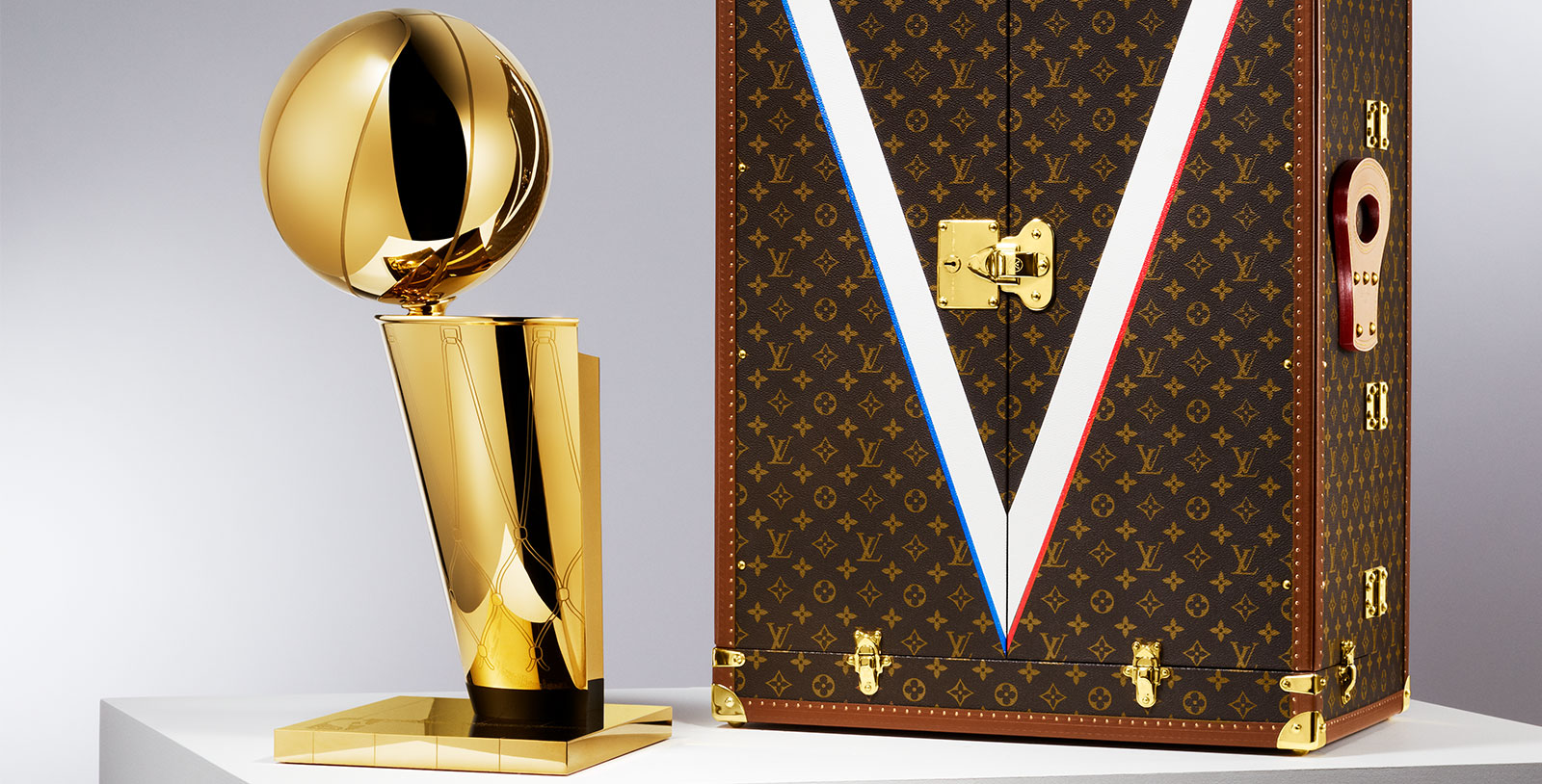 Louis Vuitton Makes Sure the Larry O'Brien Trophy Travels in Style - Sharp  Magazine