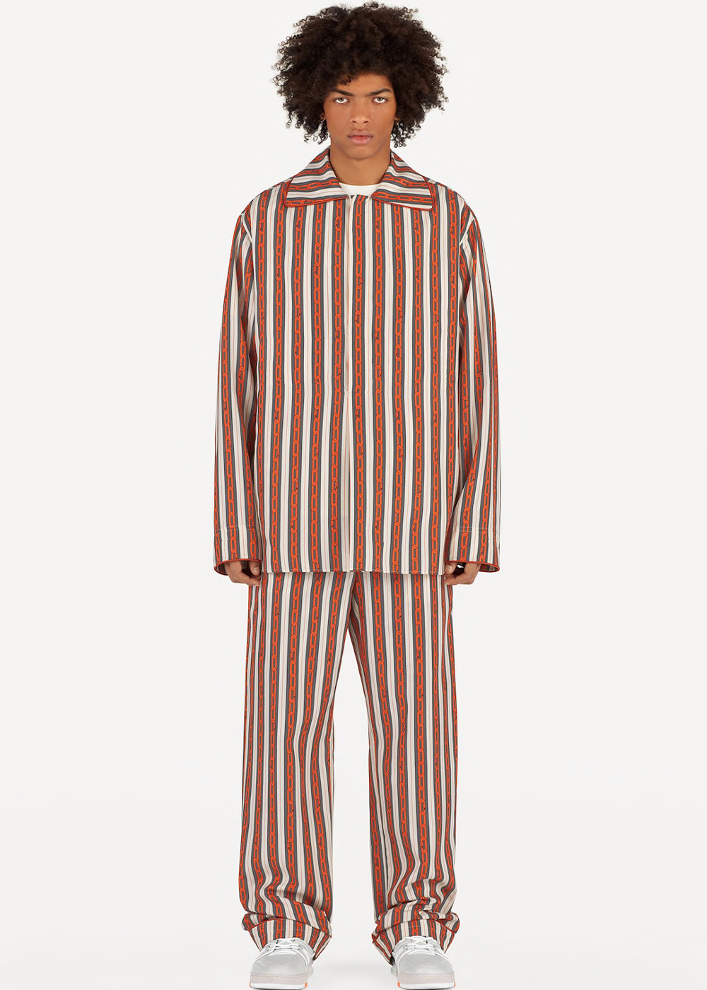 Louis Vuitton Red Color Pajamas Set - LIMITED EDITION