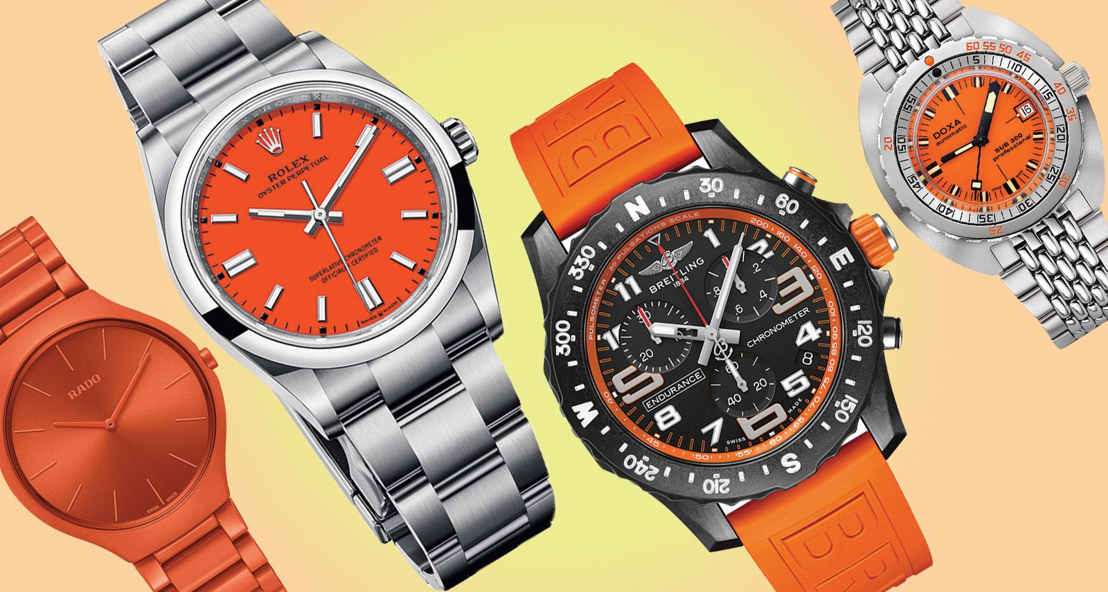 Celebrate Halloween from Home with These 5 Orange Watches | Sharp Magazine