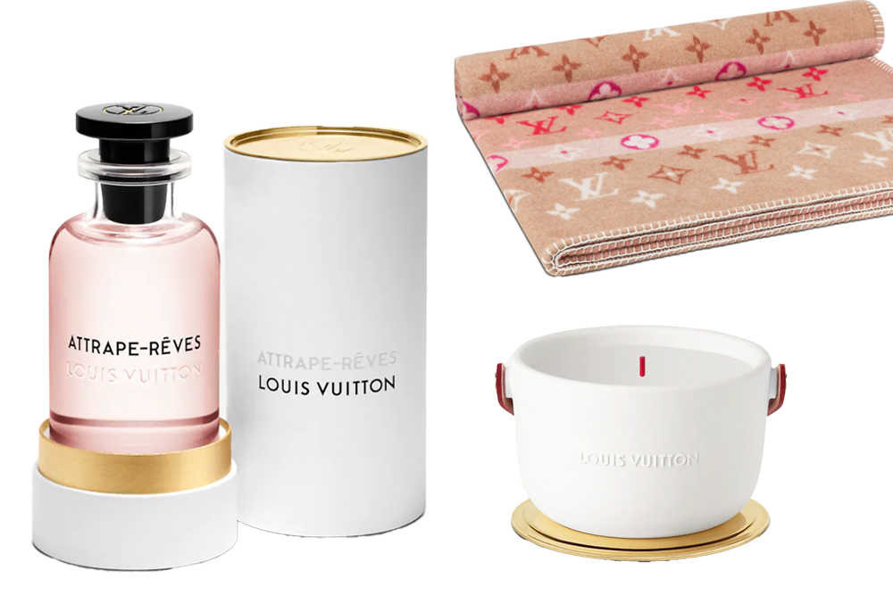 Valentine's Day Gift Guide 2022 - Louis Vuitton "cozy bundle" in post