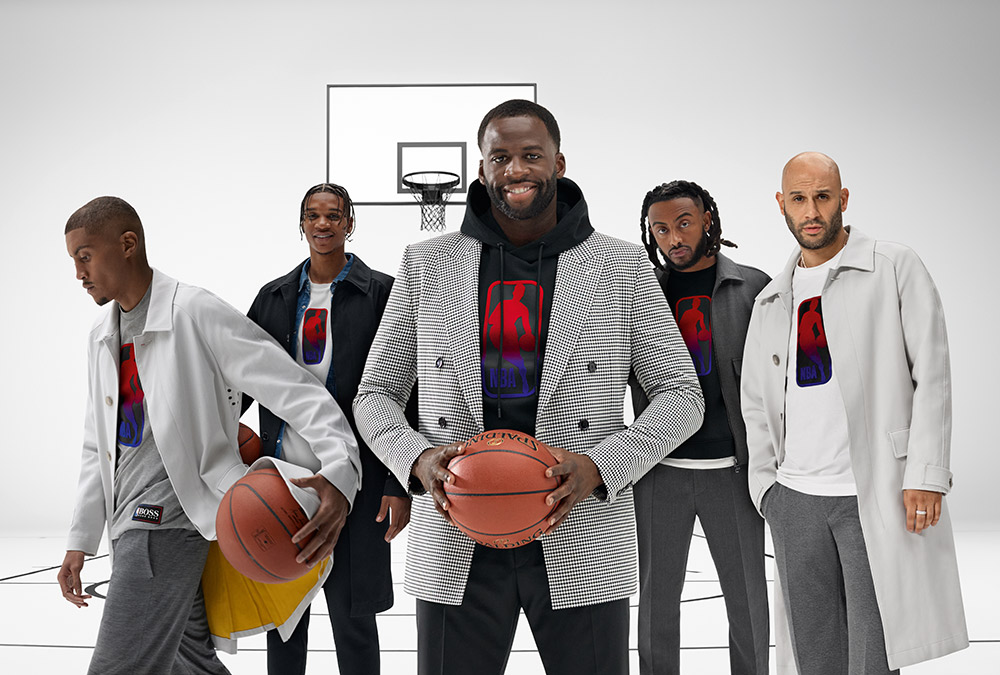 Draymond Green Models the BOSS x NBA Capsule Collection