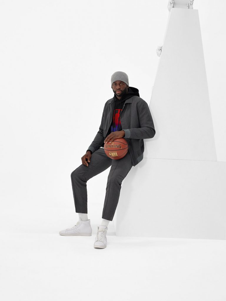 Draymond Green Models the BOSS x NBA Capsule Collection