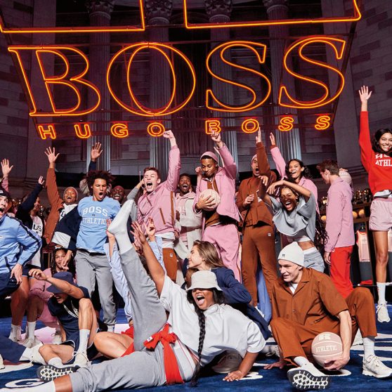 Boss and Russell Athletic