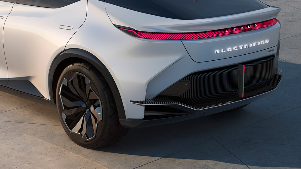 LF-Z Electrified Concept SUV rear grille