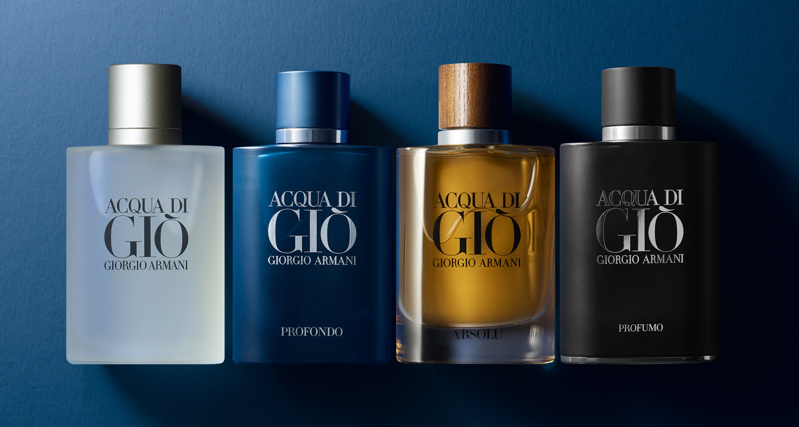 Armani's Acqua Di Gio fragrances