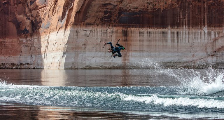 Watch Italian Wakeboarder Champion Nicolò Caimi Carve on Lake Powell for Armani’s Acqua Di Giò