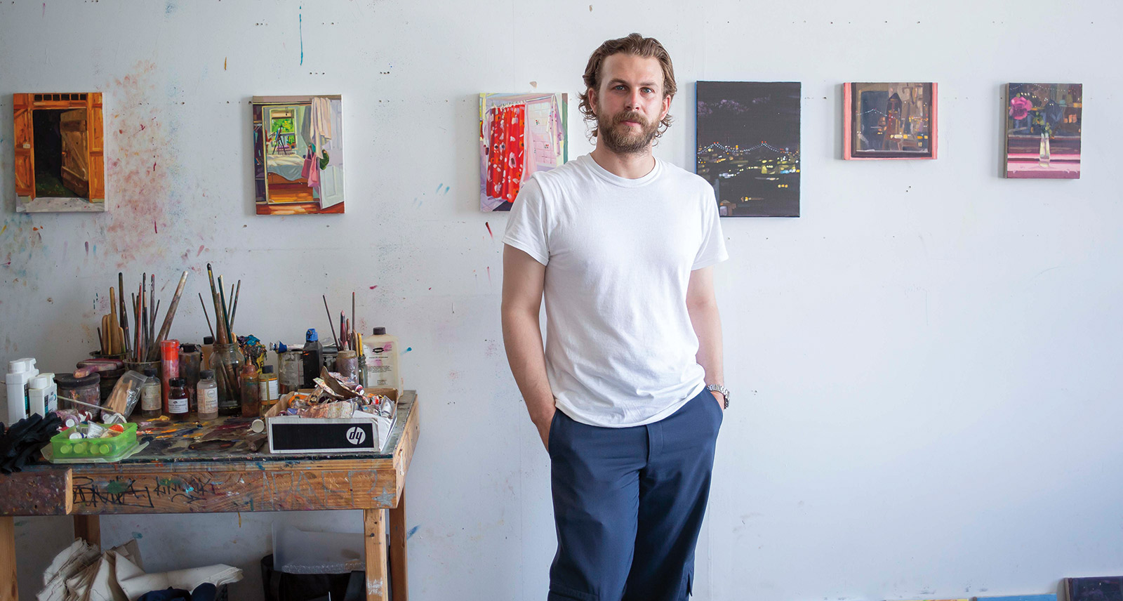 Keiran Brennan Hinton on Painting Everyday Spaces and the Role of Sentimentality in Art