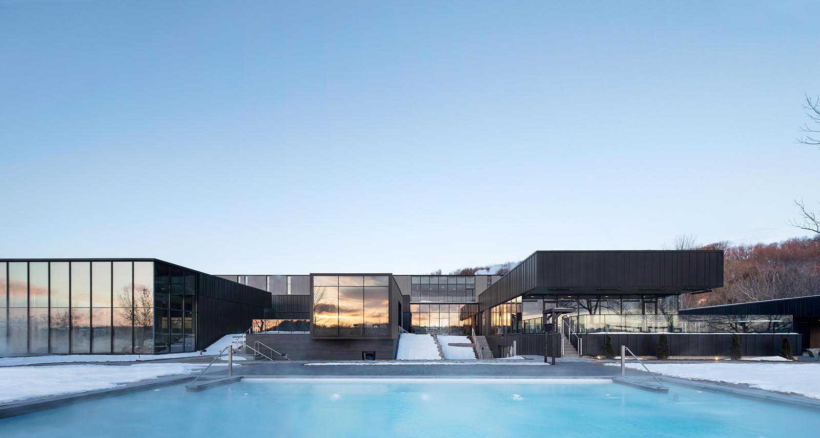 Quebec City’s Strøm Nordic Spa Cleanses Mind and Body with Minimalist Modern Style