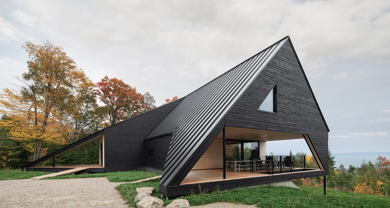 Get Cozy in Quebec with BMW and This Rental Cabin Inspired By Naval Architecture