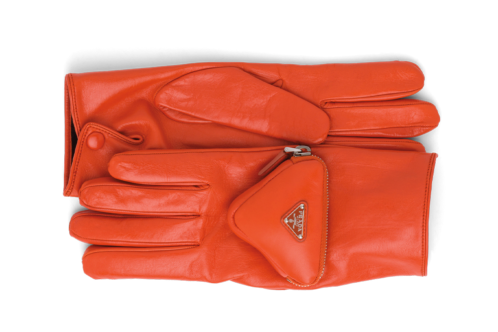 prada-nappa-leather-orange-gloves
