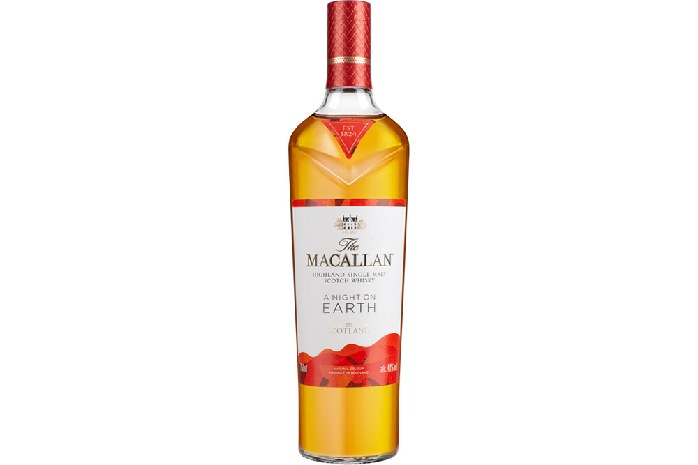 The Macallan A Night on Earth in Scotland 2021 drinks gift guide in post