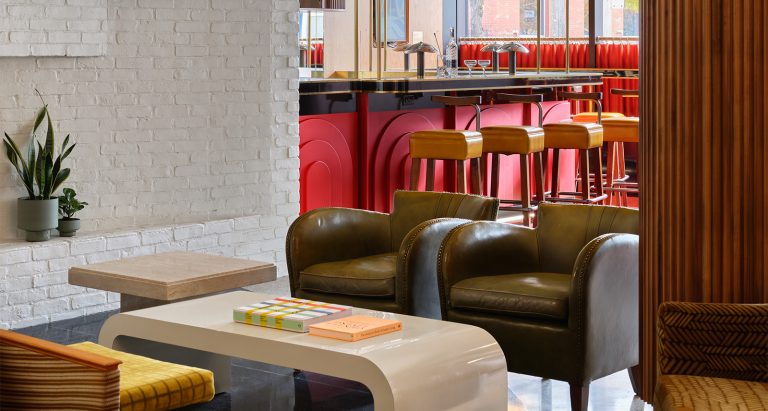 Drake Hotel Modern Wing lobby feature