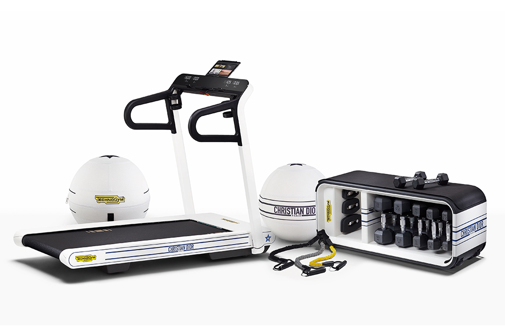 Workout Collection by TECHNOGYM x DIOR 2021 fitness gift guide in post