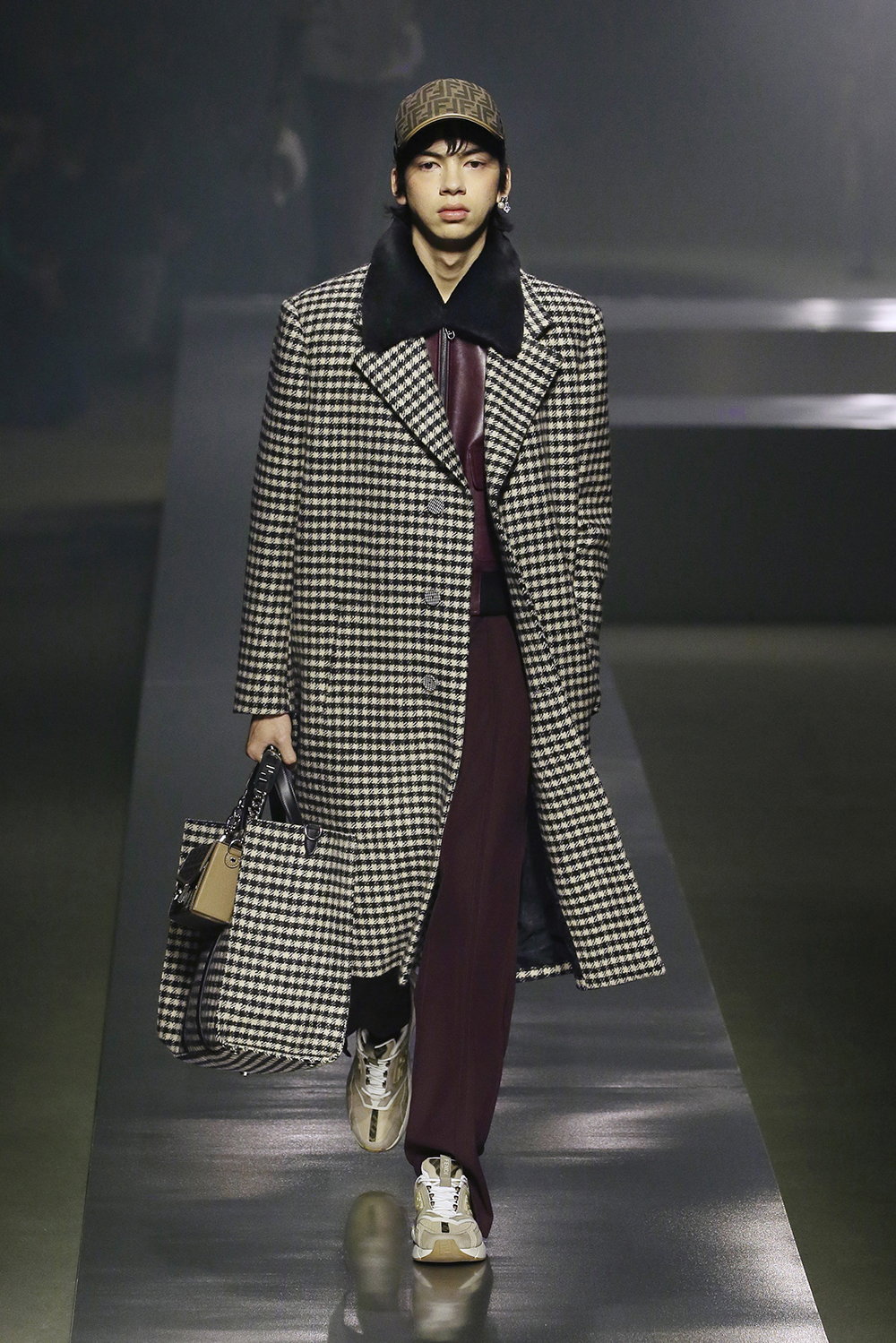 Fendi Men’s Fall/Winter 2022-23 Collection runway show in post