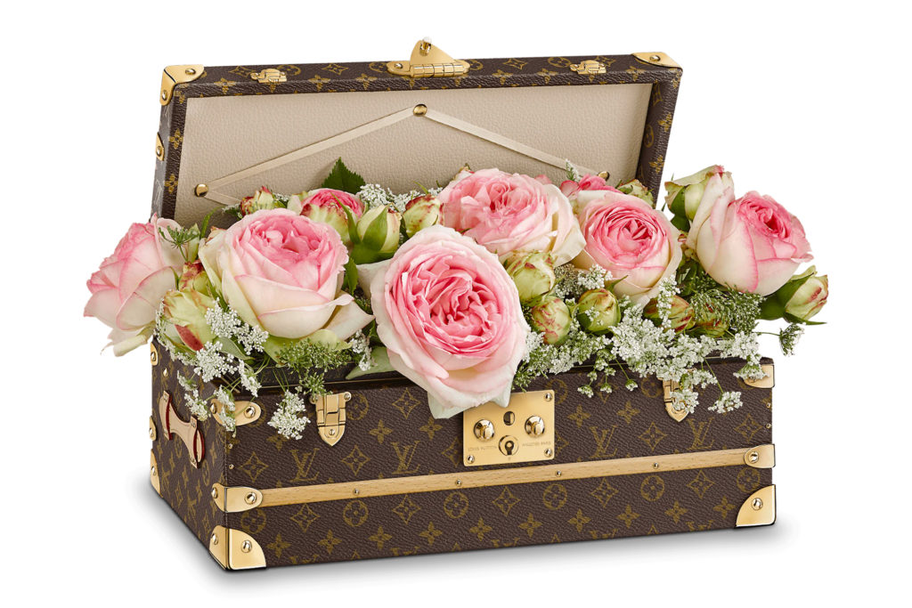 louis vuitton flower luggage