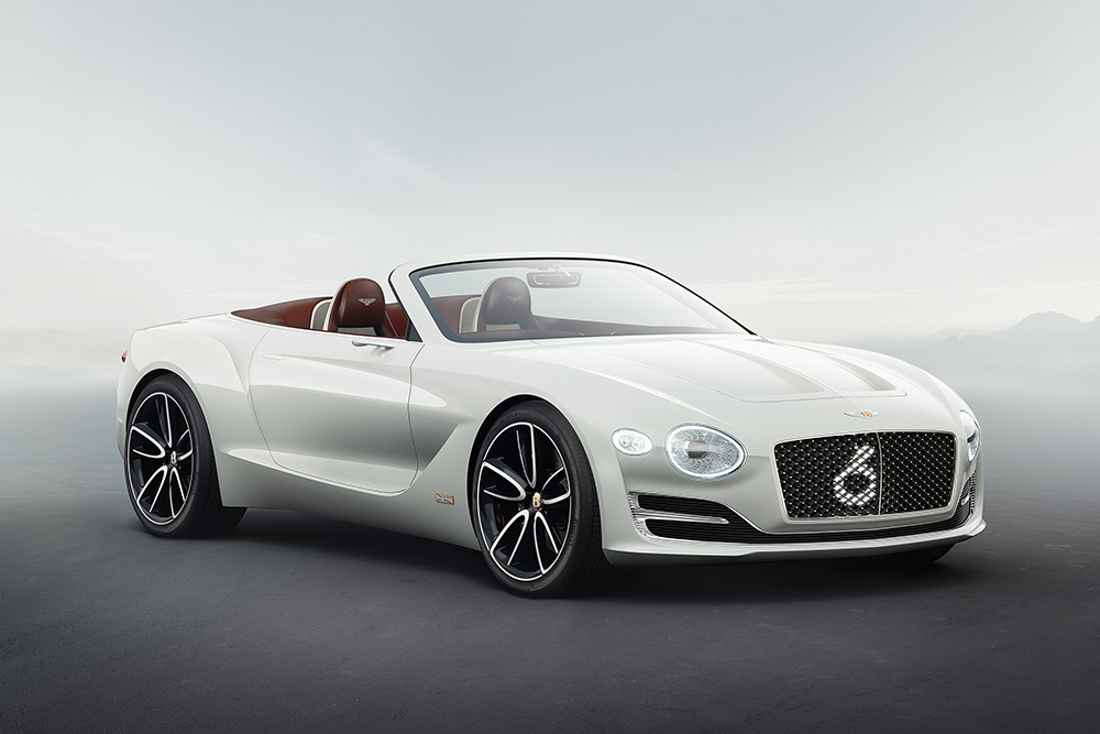 Bentley EXP 12 Speed 6e concept - Electric Convertibles in post