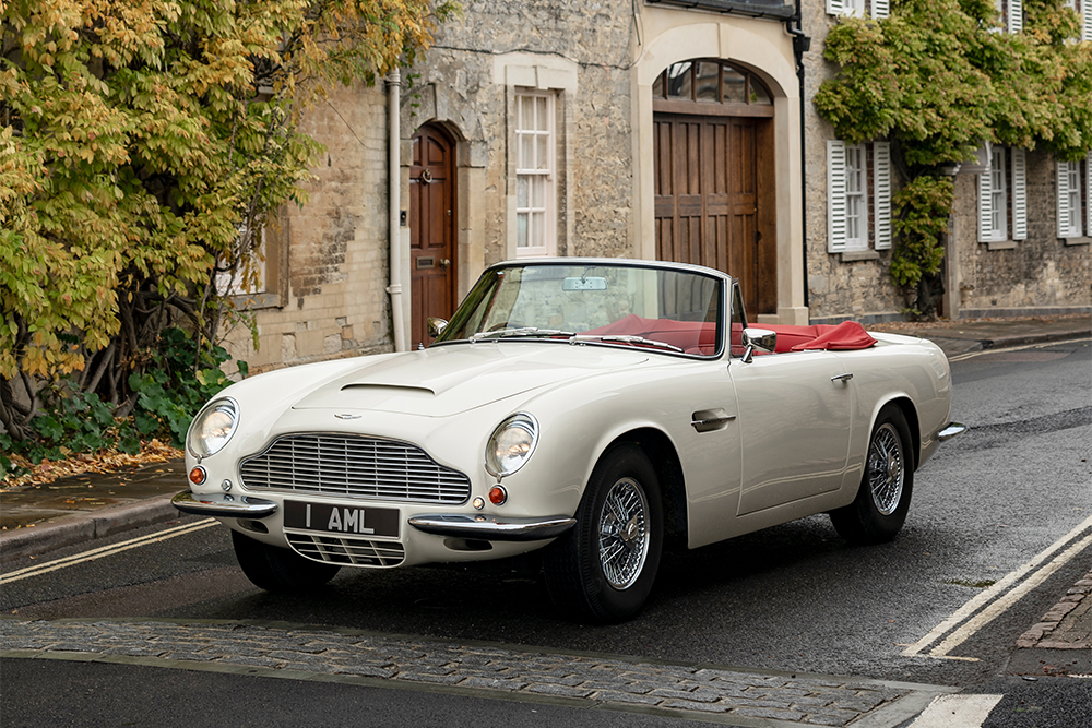 Aston Martin Works DB6 conversion - Electric Convertibles in post