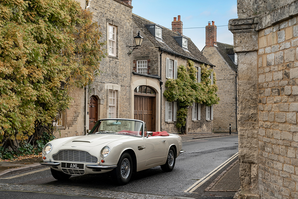 Aston Martin Works DB6 conversion - Electric Convertibles in post