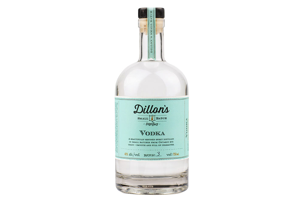 canadian-based vodka brands dillon's in post