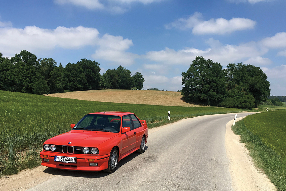 speed demon spring 22 Driving the BMW E30 in Bavaria in post